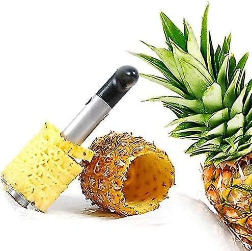 Ananas Cutter Corer Slicer Peeler, Rustfritt Stål Slicer Stem Remover Cutter Tool