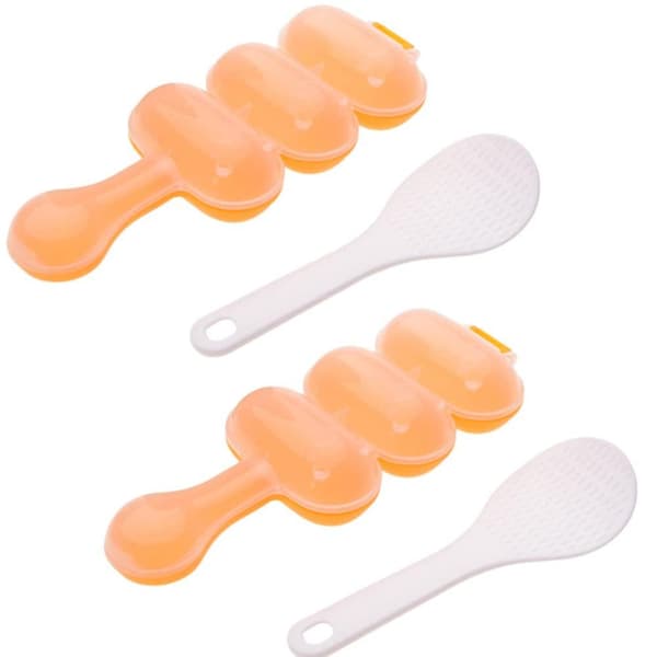 2 stk. risboldeform Non-stick risbolde shaker Diy sushi rullefremstillingssæt til at lave lækker sushi nemt