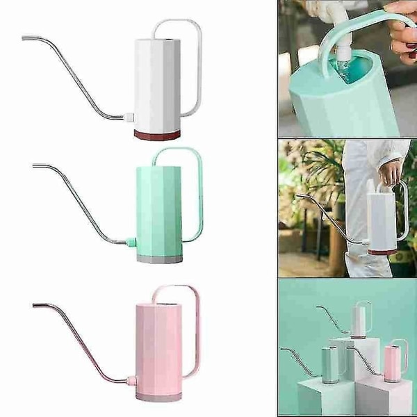 1,2 l Vannkanne Plante Sprinkler Blomsterpotte Vannkanner Lang Munn Stål Hjem Kanne Vanning Hageverktøy