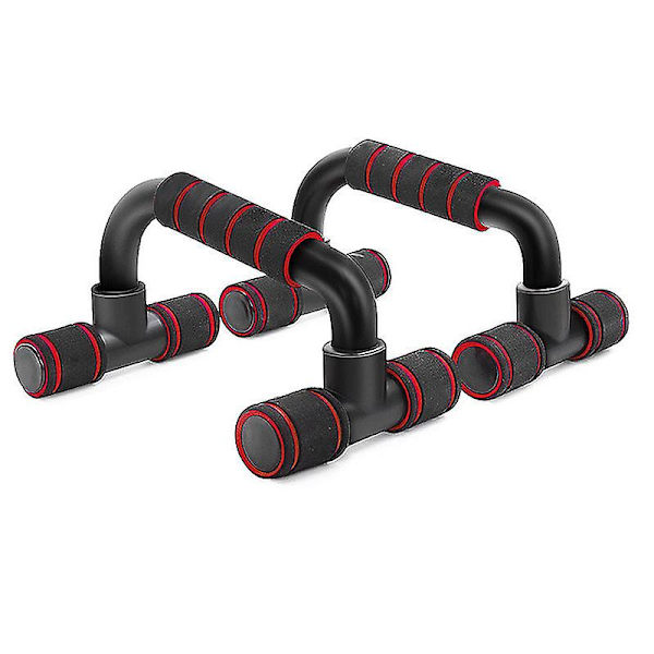 Push Ups Gym Utrustning Träning Hemma Träning Kroppsbyggnad Träningsstänger Push Up Racks Gym Utrustning Red