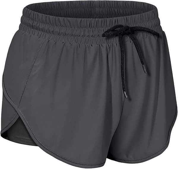 Shorts Naisten Urheilushortsit Taskuilla Kiristysnauhalla L