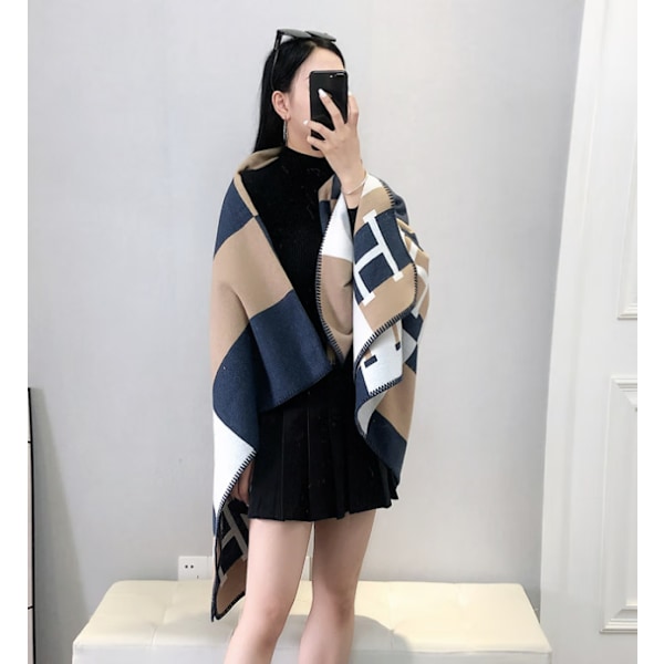 H sjal ull air condition teppe kasjmir teppe varmt