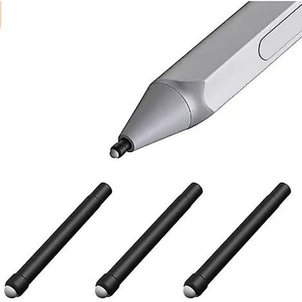 3 kpl Stylus Pen Microsoft Surface Pro 8/7/6/5/4/3/x, Surface Go 3/2/1, Surface Book/kannettava, jossa Eraser-painike