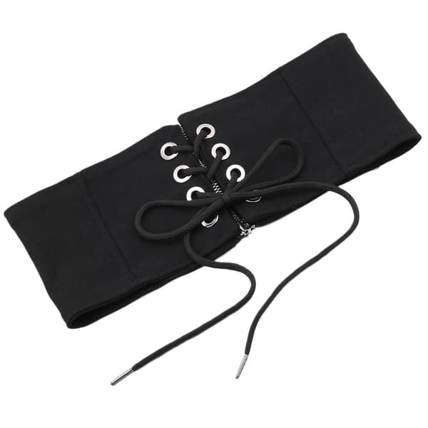 Enkel bred sarong accessoarer Ögle slips knuten i midjan Båge båge dragkedja