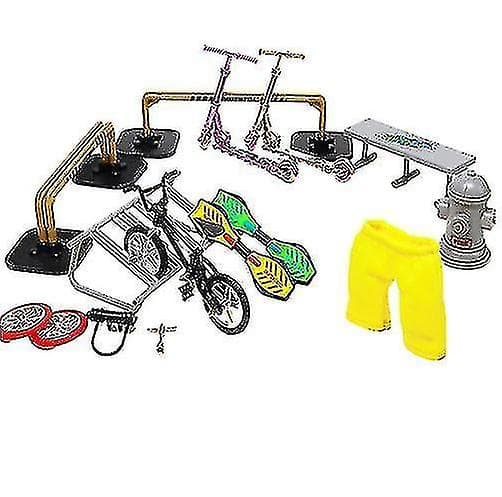 Stor fingerboard sett rampe scooter brett CDH-9