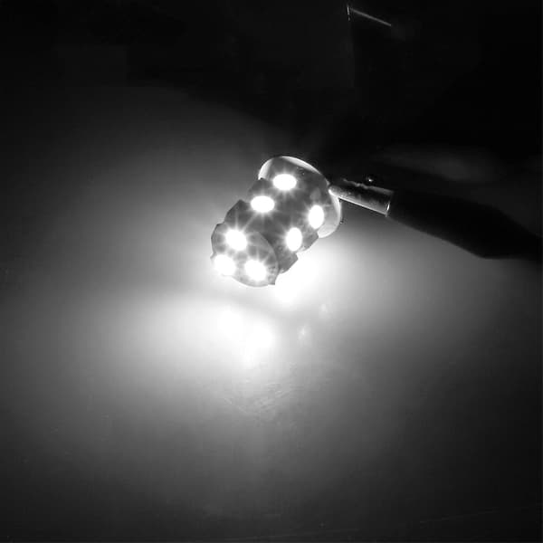 20 stk. LED-blinklys til bil 12V-24V Hvit 1156