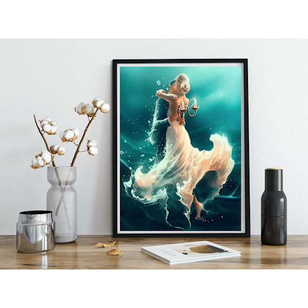 5D Diamantmaleri Sæt Voksne Ocean Lovers Maleri Kunst w