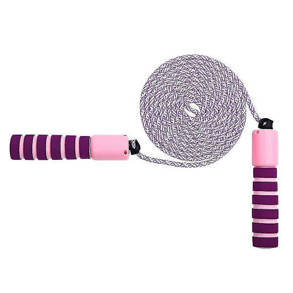 Trasselfri med kullagerhastighet Hopprep Hopprep, Justerbar Light purple with powder