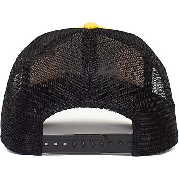 Truckerkeps för män - Mesh Baseball Snapback Cap - The Farm, Gul