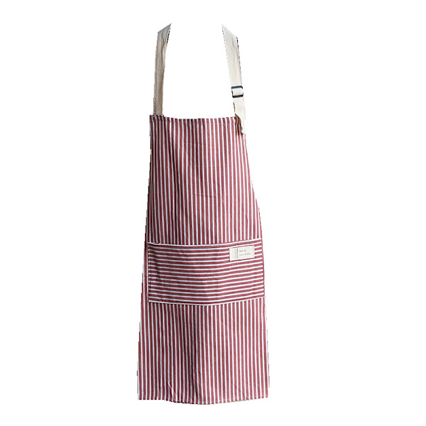 Rosa färgade kockförkläden, förkläde med fickor, vattentätt justerbart förkläde för män kvinnor, professionellt köksförkläde för matlagning, trädgårdsskötsel, restaurang, B