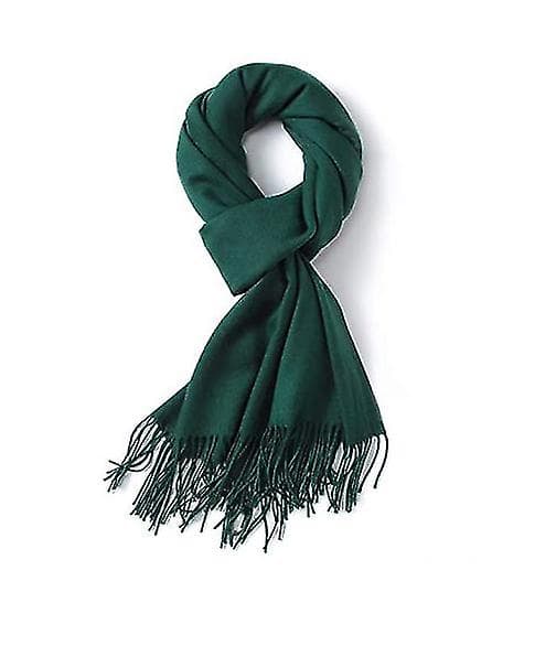 Halsduk Dam Varm Höst Rutig Pashmina Halsdukar Med Tofs