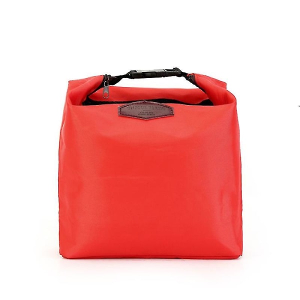 Bærbar matpose Termisk isolert lunsjboks Tote Cooler Handbag Bento Pouch Middagsbeholder Skolematoppbevaringsposer