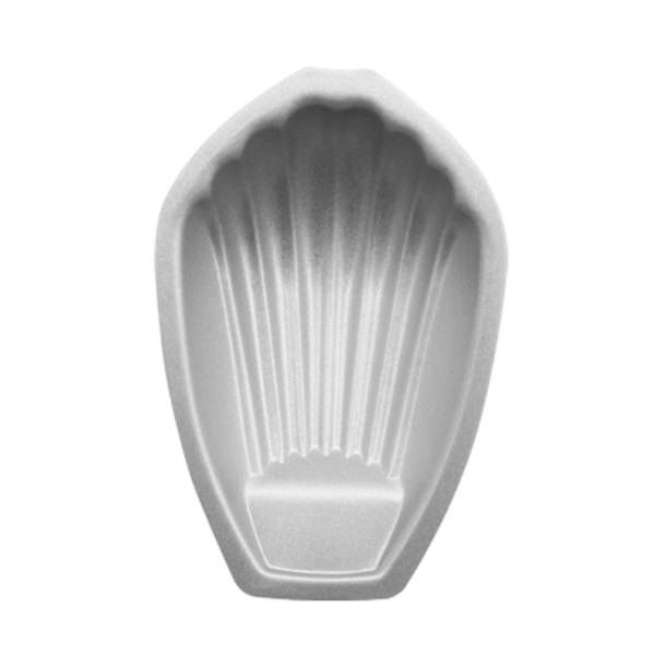 Plade til 12 madeleines - Tinplate - Genanvendeligt materiale - Mål: 40 x 23 cm
