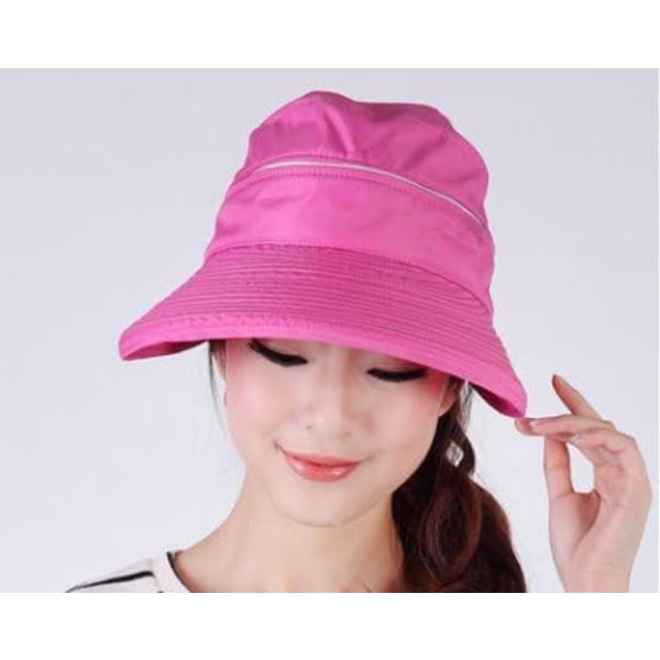 Dölj Blå - Dam Solhatt Justerbar Solhatt Fällbar Visir Bred Brätte Solskydd Andningsbar Sommarkeps UPF 50+ Anti-UV för Resa Semester Simning