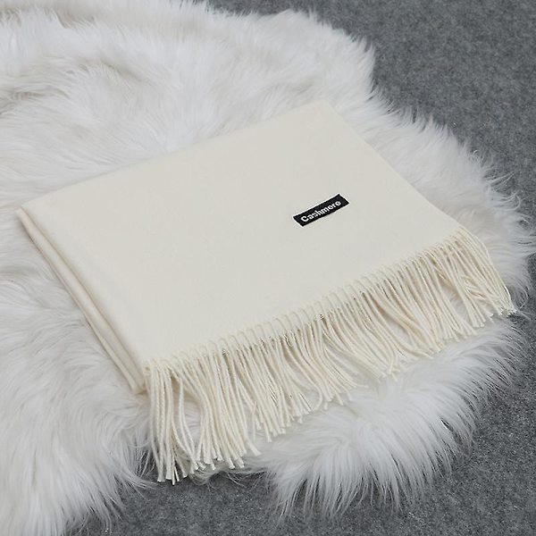 Kasjmirull Sjal Wraps Tykk Myk Pashmina Skjerf Kasjmir Skjerf For Kvinner Stor Størrelse Skjerf Hodeskjerf For Kvinner 11