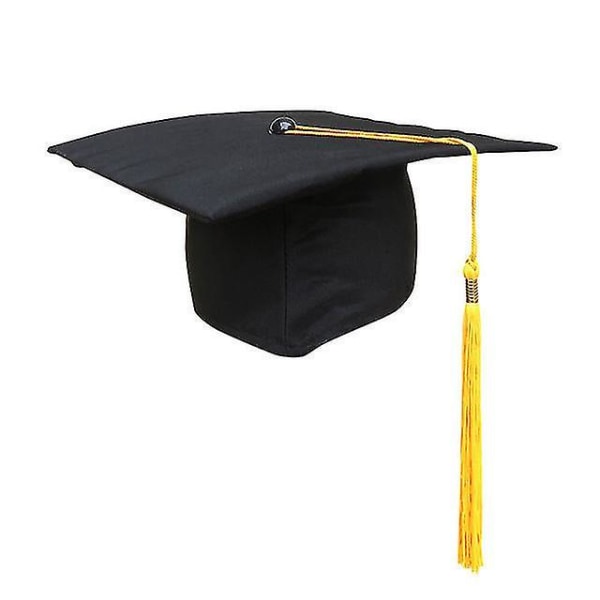Graduation Cap Hat Adults Student Mortar Board Graduation Hat Cap E