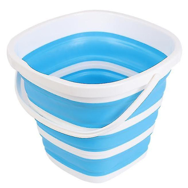 Sammenklappelige multifunktionelle spande Blue