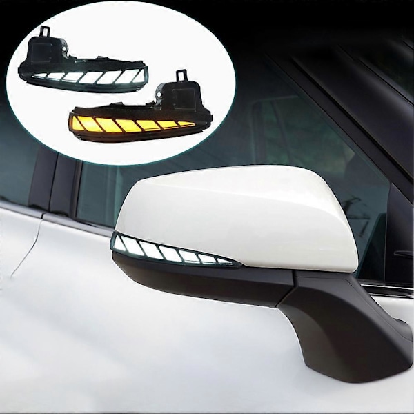 Bil Bakspejl Blinklys LED Dynamiske Indikatorlys til Alphard Vellfire Wildlander