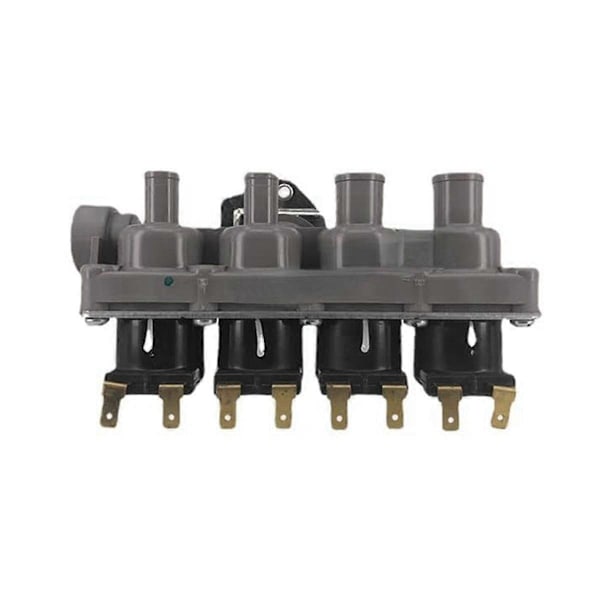 Vaskemaskine med tromle Firevejs Solenoid Vandindløbsventil Fcf-22-B10/12 Vaskemaskine Tilbehør