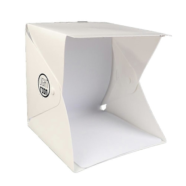 Fotografi LED Ljusrum Fotostudio Ljustält Softbox för DSLR Kamera 22CM Portabel Hopfällbar Ljusbox