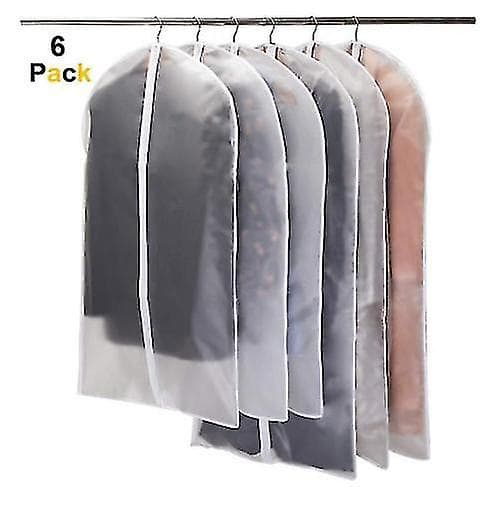 Pölytiiviit kangaspeitelaukut 6 kpl läpinäkyvä pölysuoja 60*100cm