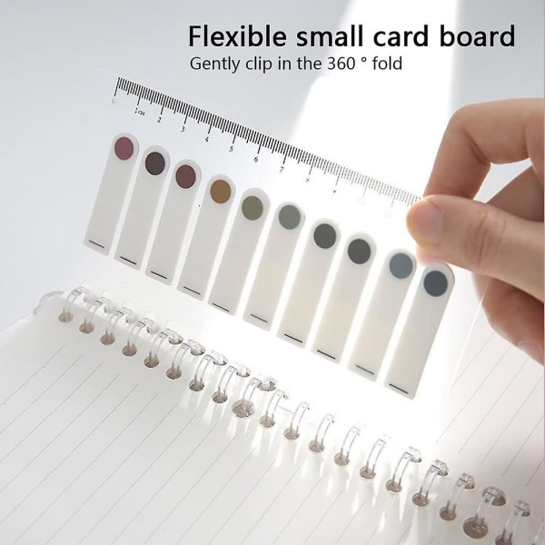 1200 Sheets Adhesive Strips Index Tabs Coloured Sticky Notes Page Markers Writeable Labels For Page Marking