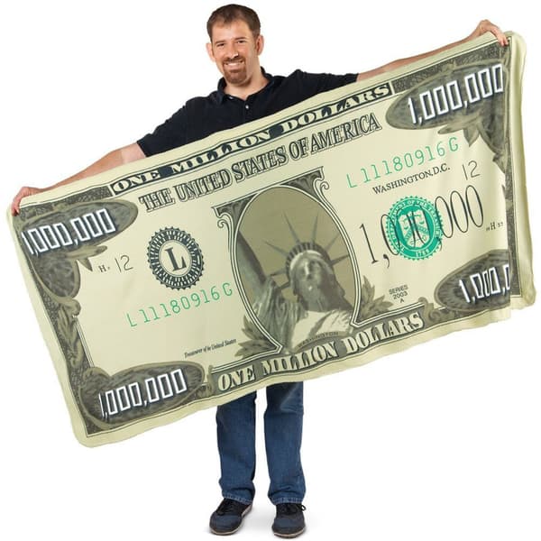 Miljoonan dollarin peitto flanellipeitto sohvan peitto ca