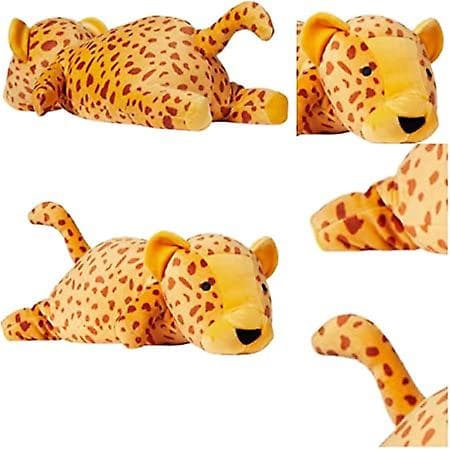 38cm Orange Leopard Plys Legetøj Krammedukke