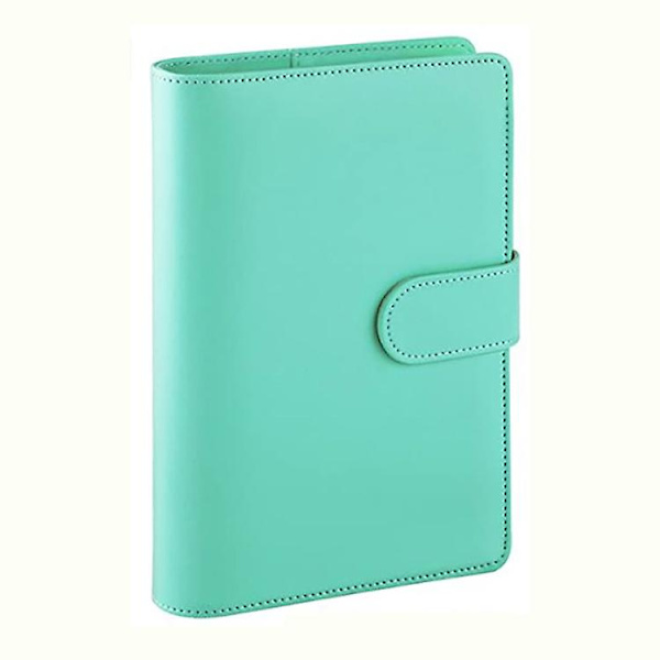 A6 PU-nahkainen kansio Green