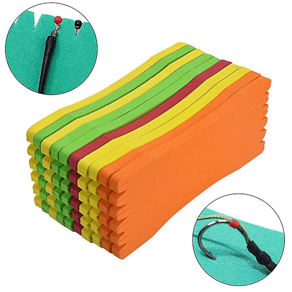 30 kpl kalastuslangan käämityslauta levy kela kalastusjohdin pidike ammattimainen vaahtomuovi kääritty 5x10 cm 20pcs