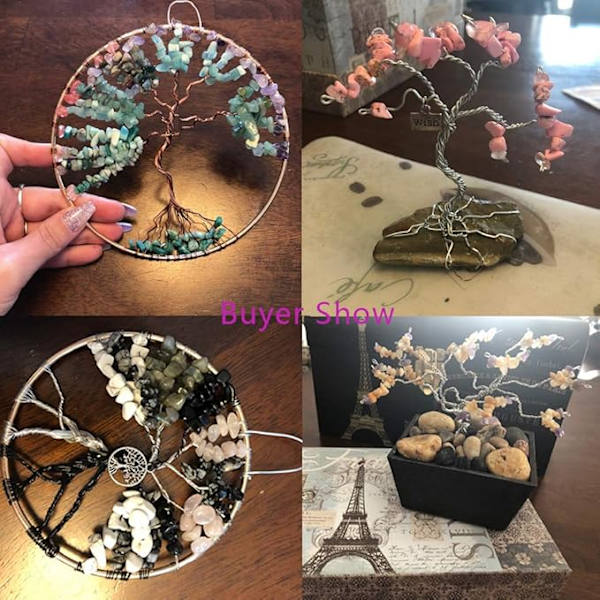 24 Färgade Ädelstens Pärlor Naturliga Stenar Chip Pärla Oregelbunden Forma Pärla Kvarts Kristall Sten för DIY Örhänge Armband Halsband Tillverkning