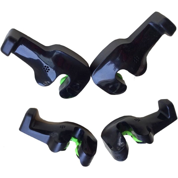 Black 4 Pack Car Headrest Storage Hooks