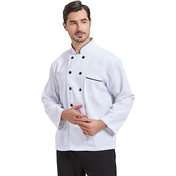 Unisex kockjacka arbetsuniform