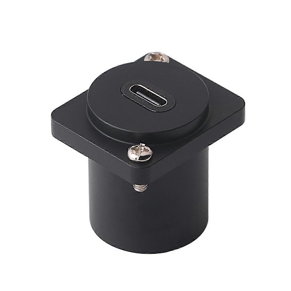 USB USBC Type C Typec Hun til Hun F-F Panelmontering Rund Adapter