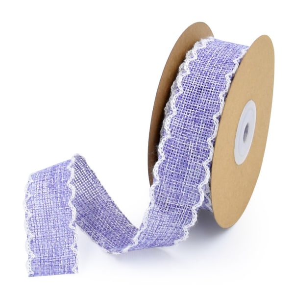 1 rulle 10m linned webbing burlap webbing stof webbing DI