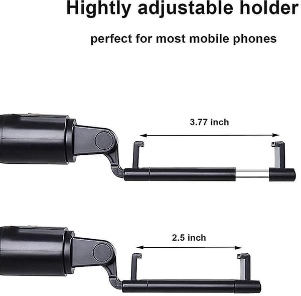 Bluetooth Selfie Stick Tripod Med Fjärrkontroll, Rotation Selfie Stick Med