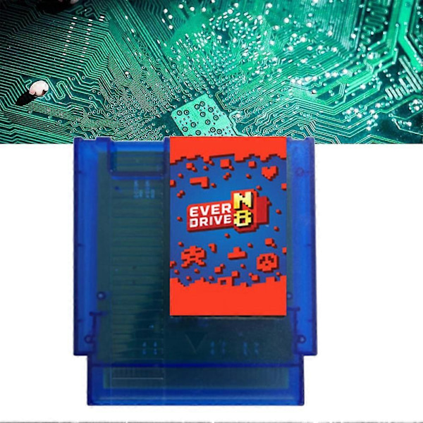 Game N8 Flash Card 3000-I-1 US Version til 8 Bit Videospilkonsol Retro Spilkort G