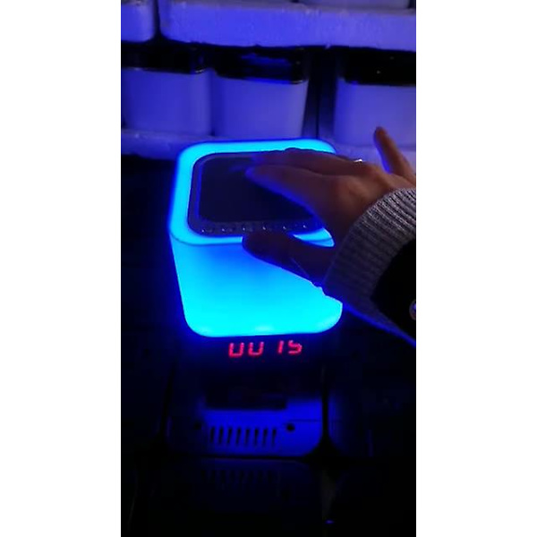Touch Control Led Nattlampa Bärbar Trådlös Bluetooth Högtalare Sängbordslampa
