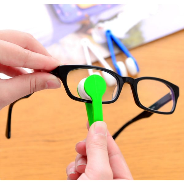 5 stycken kreativa bärbara multifunktionella glasögon, rengör glasögonen utan att lämna spår, skadar inte glasögonen, bekväm glasögonduk