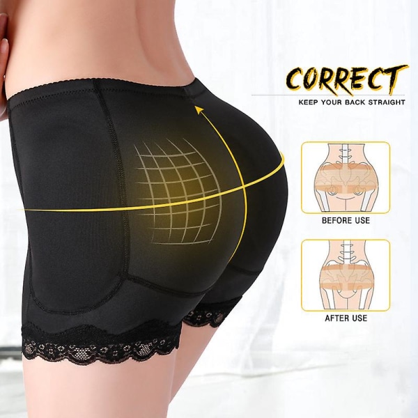 Butt Lifter Tummy Control Trusser Støvle Lift Trækker Underbukser Body Shaper Taljetræner Korset XL