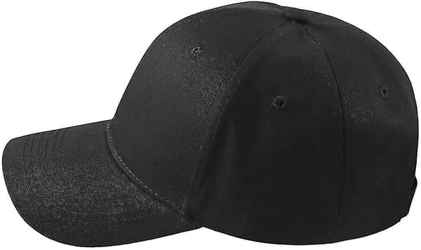 Baseball Cap Menn Kvinner Justerbar Enkle Pappa Hatter Lav Profil Solid Ball Cap