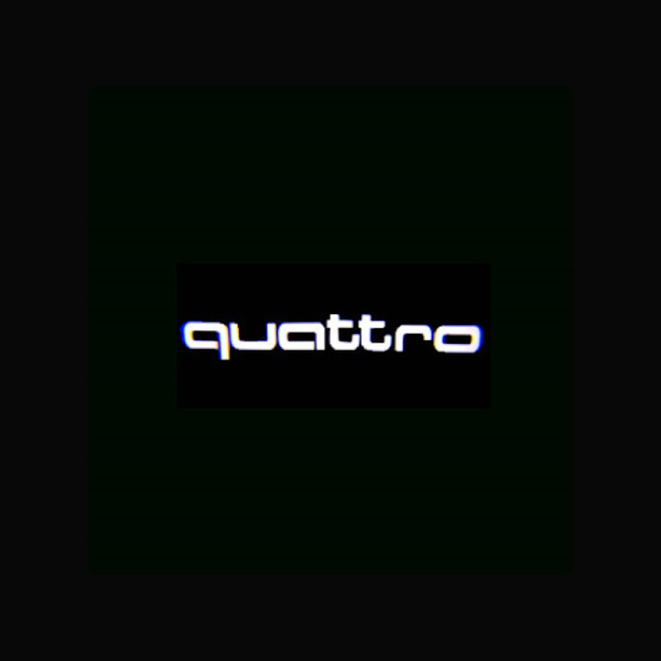 2 stk. egnet for Audi Audi velkomstlys A4LA5A6L ambientelys A7A8LQ3Q5Q7 dør laser projeksjon skyggelys, stil 11