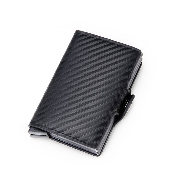 Black Original Mini Wallet with Money Clip - Slim Wallet - Leather Coin Purse - Premium Wallet