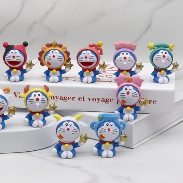 12 søte Doraemon 12 stjernetegnsfigurer Tink