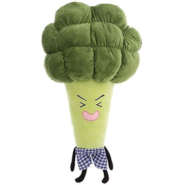 Multifunktionell kudde grönsak broccoli plyschleksaker mjuka dockor 65cm