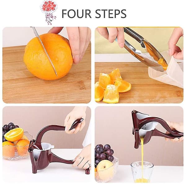 Citronpresser Juicepresser Juicer Håndpresse - Rustfrit Stål Håndjuicer