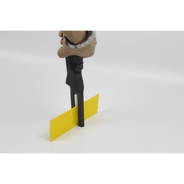 2 st akrylbockare varm bockare omkrets lysande ord varm bockare PVC tillverkningsverktyg