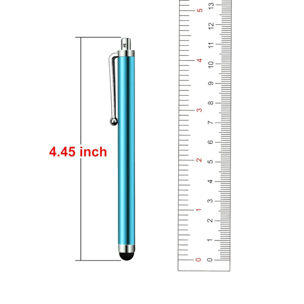 10 stk. Stylus-penner for berøringsskjermer, universell stylus for berøringsskjerm, kapasitiv stylus, tilfeldig farge