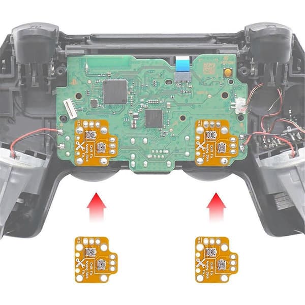 10 st Spelkontroll Joystick Drift Reparationskort Kontroller Analog Tumspak Drift Fix Mod för //X,B