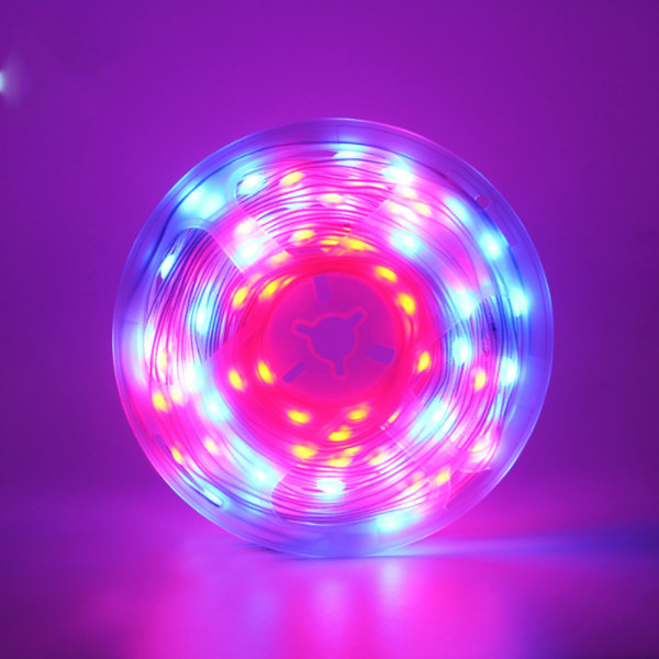 10m RGB skinnledning lysende lysstreng Bluetooth stemmestyring APP-kontroll julelysdekorasjon lysende skilt